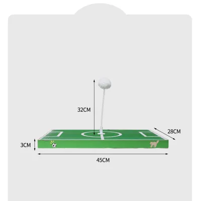 Pawzy terrain de foot - Stimule et protège vos meubles en 1 jeu