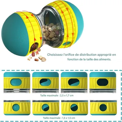 Pawzy Jouet interactif à nourriture évadée pour chien