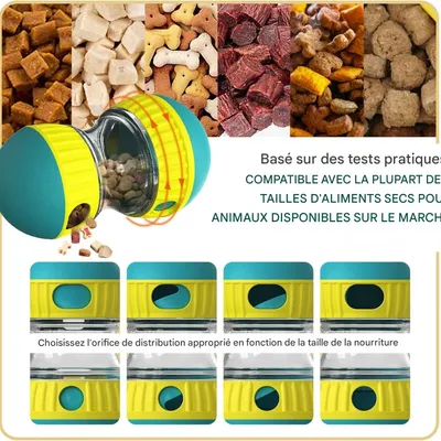 Pawzy Jouet interactif à nourriture évadée pour chien