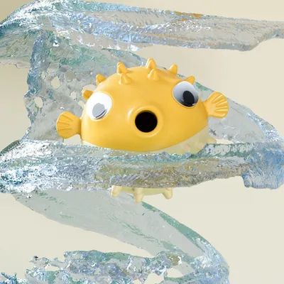 Pawzy Jouet pour chien en forme de poisson
