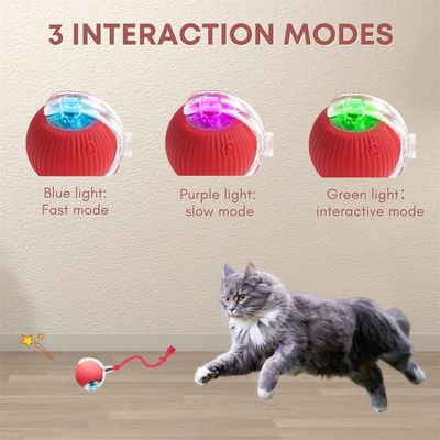 Pawzy Jouet interactif à ballon pour promener le chien automatiquement
