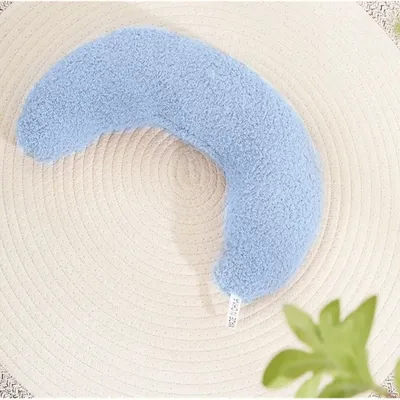 Pawzy Oreiller en forme de croissant pour chats et chiens