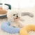 Pawzy Oreiller en forme de croissant pour chats et chiens