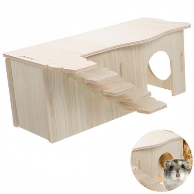 Pawzy Cachette en Bois pour Cochon d’Inde