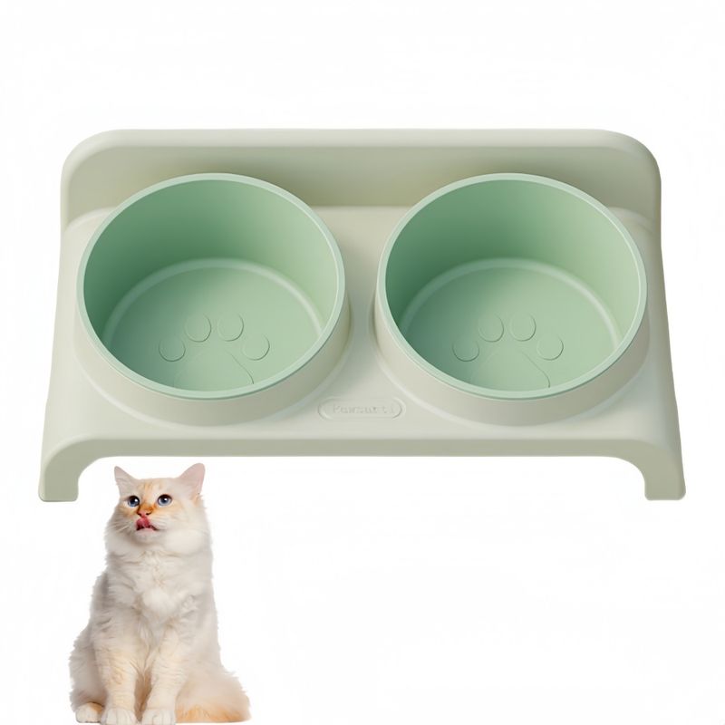 Pawzy Double bol Convient aux chats et aux chiens