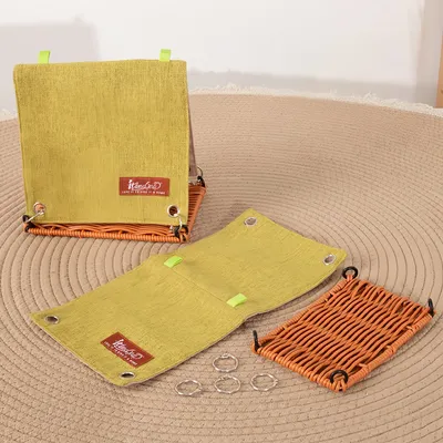 Pawzy Nid d'oiseau en imitation rotin