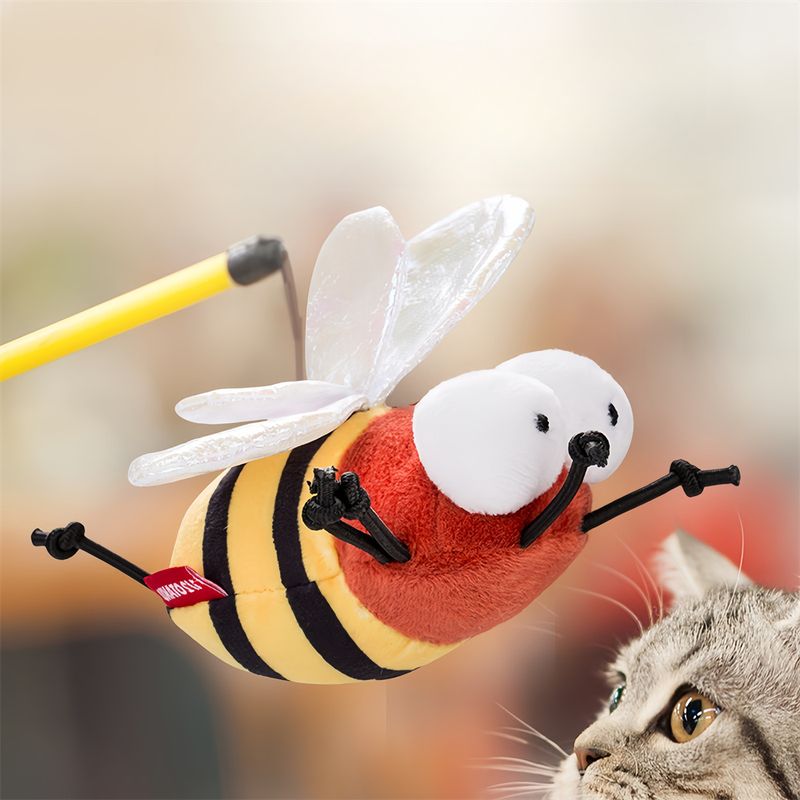 Pawzy Jouet pour chat en forme d'insecte sonore