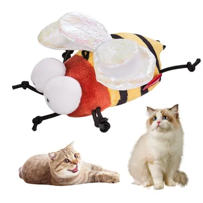 Pawzy Jouet pour chat en forme d'insecte sonore