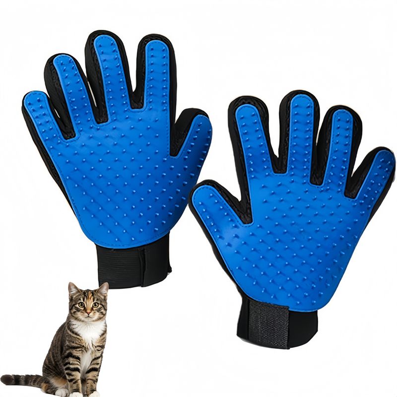 Pawzy Gant pour brosser le chat