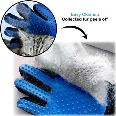 Pawzy Gant pour brosser le chat