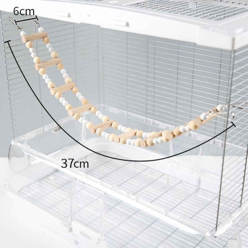 Pawzy Échelle pour oiseaux et petits animaux
