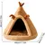 Coco Pup Panier Tente pour chat et chien Forme d'élan