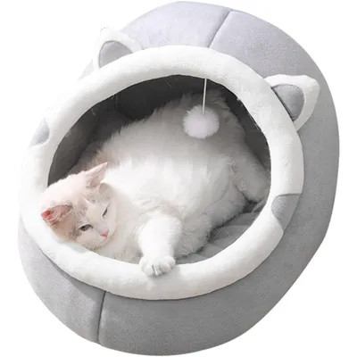 Coco Pup Cesta para gatos con pelota de juguete