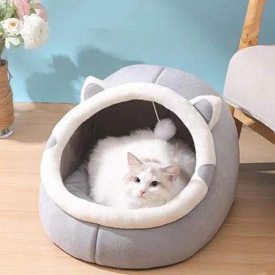 Coco Pup Cesta para gatos con pelota de juguete