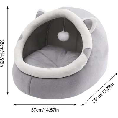 Coco Pup Cesta para gatos con pelota de juguete