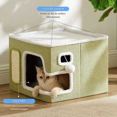 Coco Pup lit pour chat Pliable 40*40*35CM