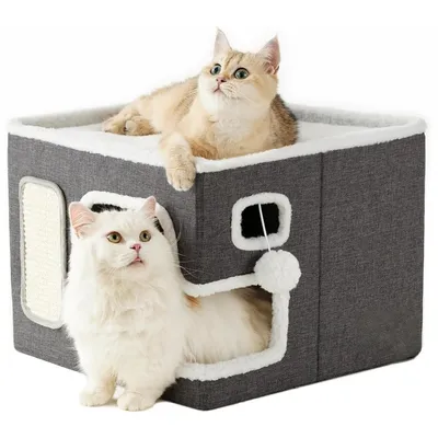 Coco Pup Cama plegable para gatos de 40*40*35 cm