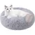 Coco Pup Panier pour Chat et Chien Rond Gris