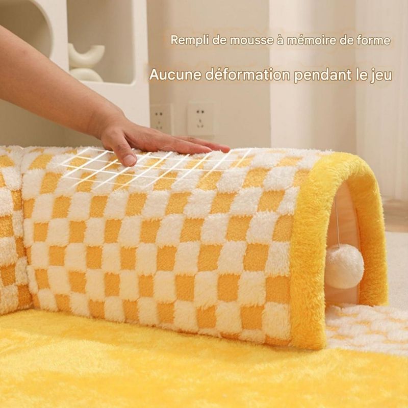 Coco Pup  Tunnel nid de chat Amovible