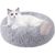 Coco Pup Lit pour Chat et Chien Rond Gris