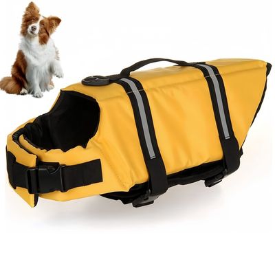 Coco Pup Gilet de flottaison pour chien Vert fluo - Taille M