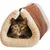 Coco Pup 2 en 1 Tunnel nid de chat Pliable