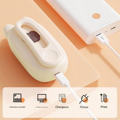 Coco Pup Brosse à Vapeur pour Chien et Chat poignée pivotante