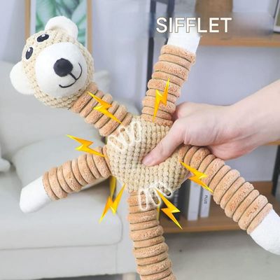 Coco Pup Juguetes de peluche con sonido para perros