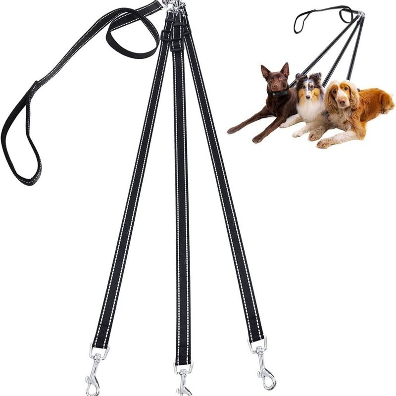 Coco Pup Laisse pour chien 3 têtes