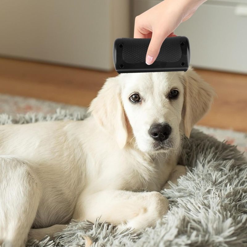 Coco Pup Brosse anti - poils pour chats et chiens Noir