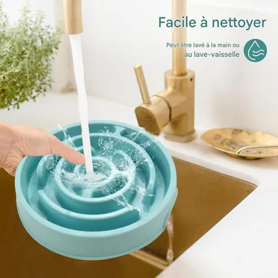 Coco Pup Gamelles  Bol anti - glouton pour chien