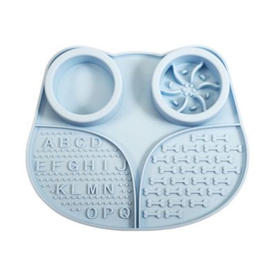 Coco Pup Tapis à Lécher pour Chiens en forme de hibou