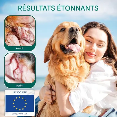 Coco Pup Lingettes nettoyantes pour chiens  des oreilles