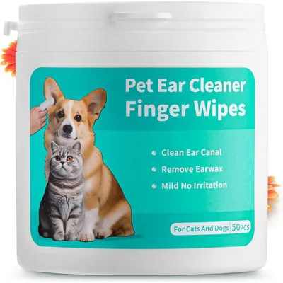 Coco Pup Lingettes nettoyantes pour chiens  des oreilles