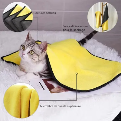 Coco Pup Serviette enMicrofibre pour Chien