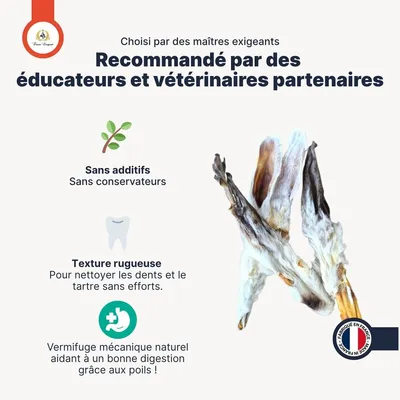 France croquettes - Oreilles de lapin