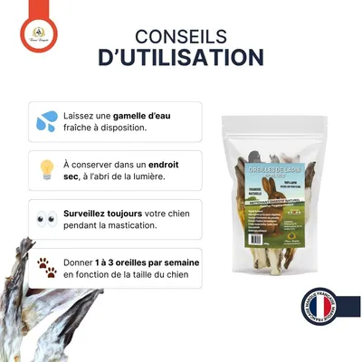 France croquettes - Oreilles de lapin