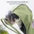 Coco Pup Impermeable para perros de cobertura total, color verde, talla S Coco Pup Impermeable para perros de cobertura total, color verde, talla S