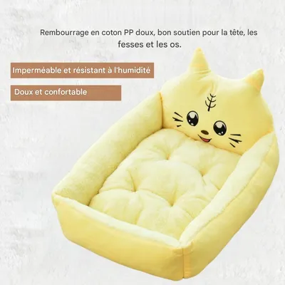 Coco Pup Lit rectangulaire pour chien 60*50*14cm