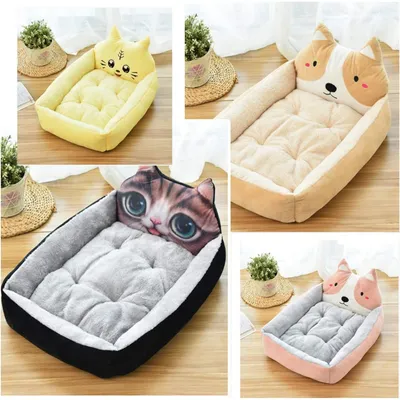 Coco Pup Lit rectangulaire pour chien 60*50*14cm Coco Pup Lit rectangulaire pour chien 60*50*14cm