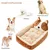 Coco Pup Lit rectangulaire pour chien 60*50*14cm Coco Pup Lit rectangulaire pour chien 60*50*14cm