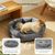 Coco Pup Lit pour Chat et Chien Rond