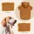 Coco Pup Brun Sweat à Capuche pour chien Taille XL