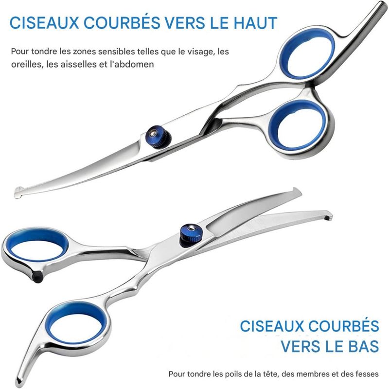 Coco Pup Ciseaux de toilettage pour chien