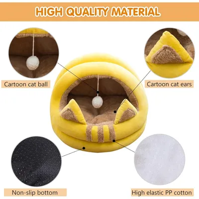 Coco Pup Cama para gatos con base antideslizante