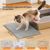 Coco Pup Tapis de Litière pour Chat Gris 45*60CM