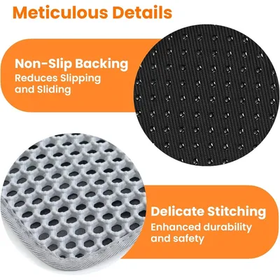 Coco Pup Tapis de Litière pour Chat Gris 45*60CM