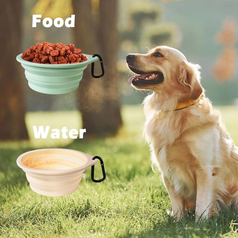 Coco Pup Gamelle pliable pour chien 2 pièces