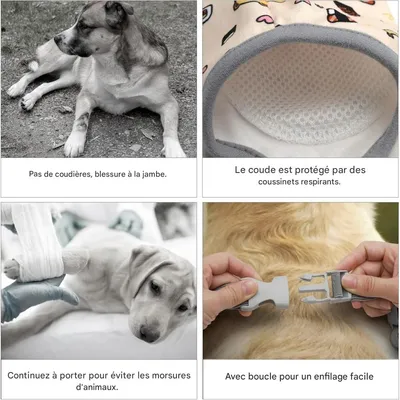 Coco Pup  Manchons Protecteurs pour Chien 2 Pièces