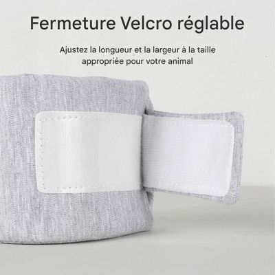 Coco Pup Collerette pour chat et chien Gris